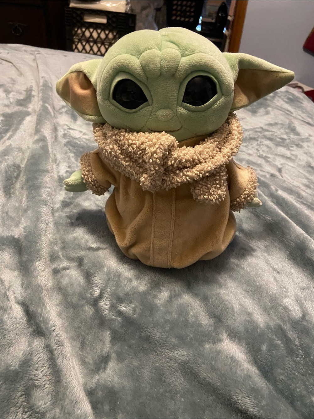 Star Wars Grogu Plush Toy Green Tan